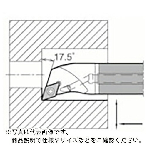 京セラ 倣い加工用超硬防振バー E-SDQC-A ( E12Q-SDQCR07-16A )