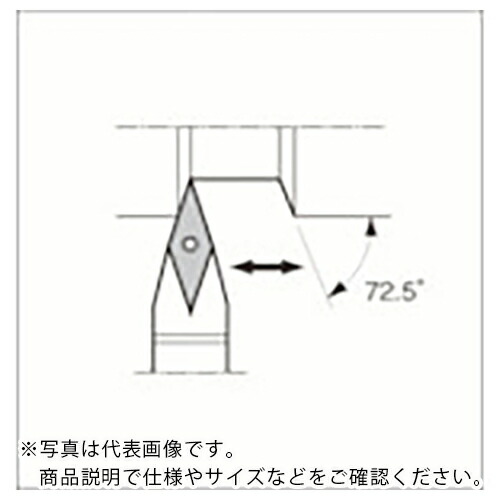 京セラ 外径・倣い加工用スモールツールホルダ SVVB ( SVVBN2525M-16N )