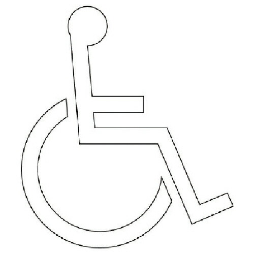 単一のもの 身障者目じるし/目じるし ・結びあわせる天然ゴム・1100X965 ( 835-013 ) 単一のもの(株) 【製造業者取寄】 その他-花・ガーデン・DIY