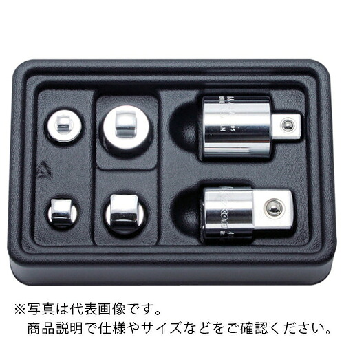 Ko－ken ( 山下製作科学研究所 ) 9.5粍差込 アダプタ仕掛ける 6ヶ組 ( PK2346/6 ) 【製造業者取寄】