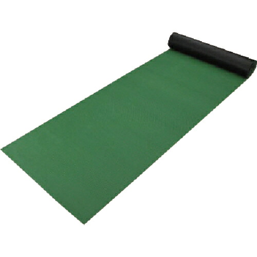 ユニット B山ゴムマット横シマ 合成ゴム 1m×10m×3mm厚 ( 386-78 ) ユニット(株) 【メーカー取寄】