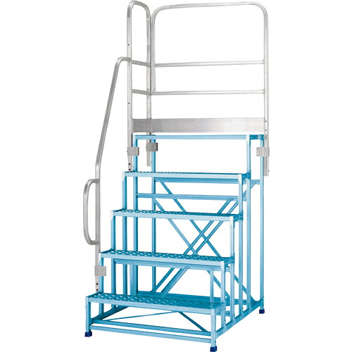 アルインコ 作業台CSBC-5151S用 正面付片手すりセット ( CSBT5BL ) アルインコ(株)住宅機器事業部 【メーカー取寄】