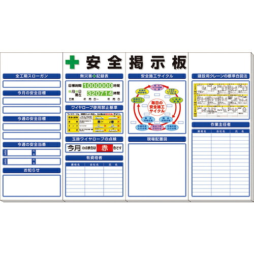 社会的単位 ◎安全性のある電子掲示板(大)判定基準印字機 ( 313-50A ) 【製造業者取寄】