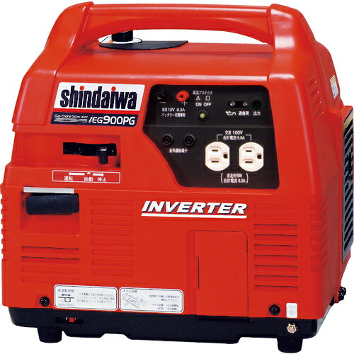 新ダイワ ( やまびこ ) インバータガスエンジン発電機0.9kVA ( IEG900PG-M ) 81,904円