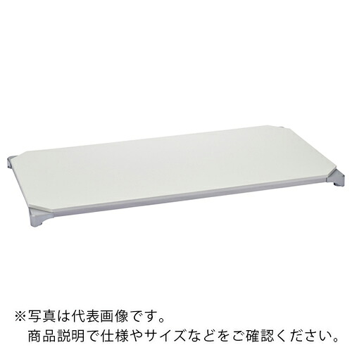 ERECTA ( エレクター ) ベーシックシリーズウッドシェルフ W1200xD600mm ホワイトウッド シルバーフレーム 天板用 ( B2448MWHSD1 ) エレクター(株) 【メーカー取寄】