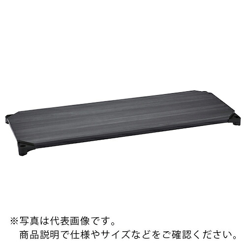 ERECTA ( エレクター ) ベーシックシリーズウッドシェルフ W600xD450mm ブラックウッド ブラックフレーム 棚用 ( B1824MBB1 ) エレクター(株) 【メーカー取寄】
