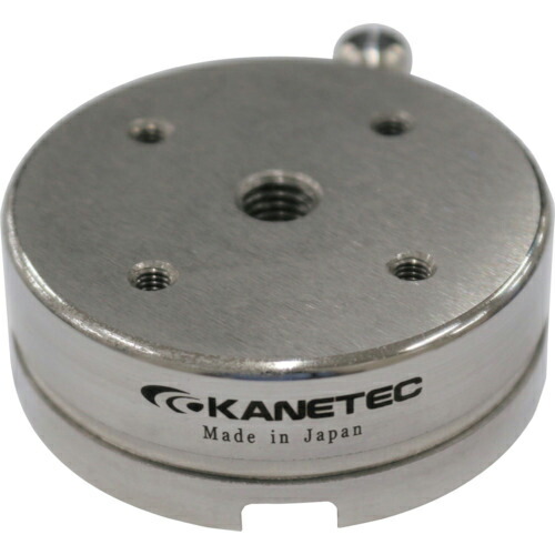 KANETEC ( カネテック ) 薄型永磁ホルダ台 丸形 底面吸着力120N ( MB-L-C55A )