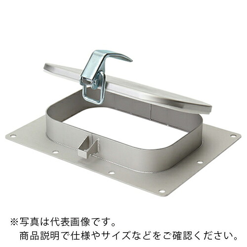 TSUBACO ( 椿本チエイン ) つばきワンタッチ窓 耐食シリーズ フランジ付き 200X300 ( CMD-Q2-F ) (株)椿本チエイン 【メーカー取寄】