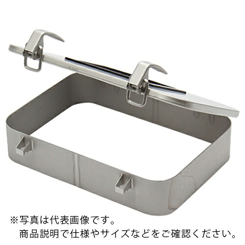 TSUBACO ( 椿本チエイン ) つばきワンタッチ窓 オール耐食シリーズ ハイネック 透明窓付 350X500 ( CMD-R3-H-T ) (株)椿本チエイン 【メーカー取寄】