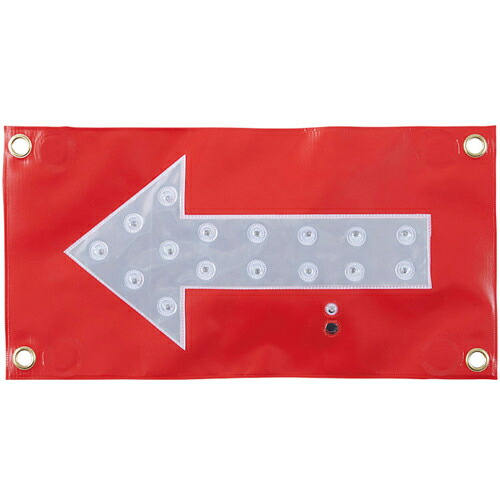 ユニット LEDミニシェブロン(LED赤色) ( 386-674A ) ユニット(株) 【メーカー取寄】