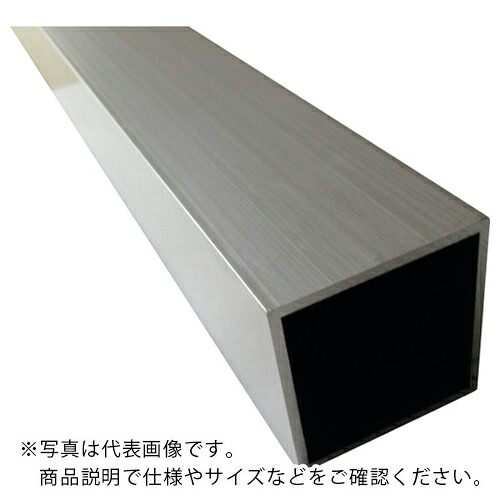 アルインコ 軽銀角煙管 100X100X2.5 出どころ 4m ( FB121N ) 【製造業者取寄】