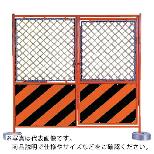 【SALE通貨価値】単一のもの 扉付かばい立て駒寄せ本体のみ 1810×1800 ( 383-22 ) 【製造業者取寄】