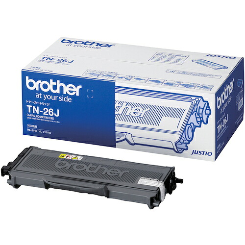 brother ( ブラザー工業 ) トナーカートリッジ モノクロ ( TN-26J ) ブラザー工業(株) 【メーカー取寄】 6,383円