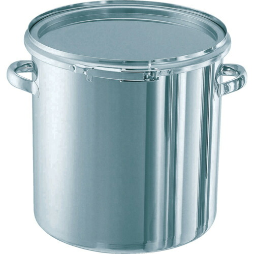 MONOVATE ステンレスタンク ストレートレバーバンド式密閉タンク(フタ付) 10L ( CTL-24 )