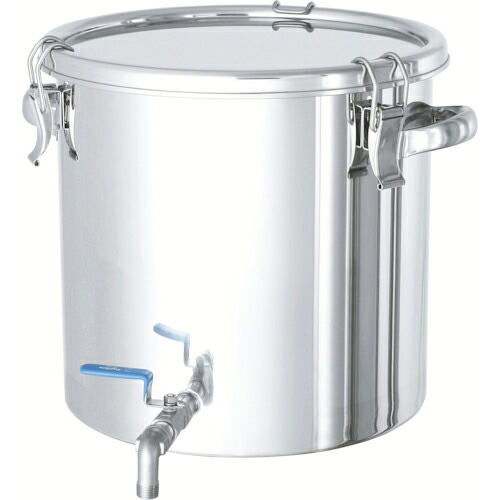 MONOVATE ステンレスタンク ストレート密閉タンク(ボールバルブ付) 7L ( CTHV-21 )