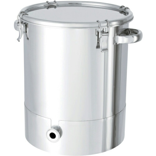 MONOVATE ステンレスタンク片テーパー型クリップ式密閉容器 65L ( KTT-CTH-43 )