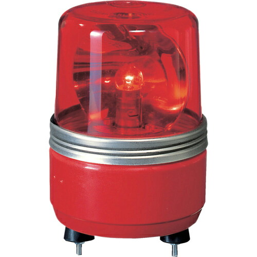 PATLITE ( パトライト ) SKH-EA型 小型回転灯 Φ100 色:赤 ( SKH-24EA-R )|配管材料プロ トキワ