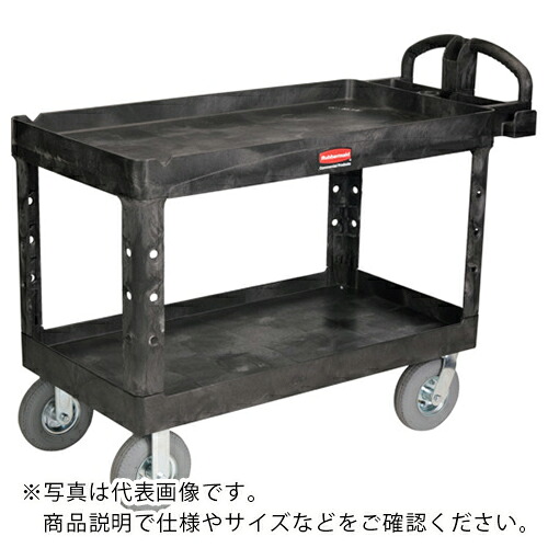天然ゴム御手伝いさん ( ニューウェルブランズ ) 脂製手押し車 【売切廃番】最高限度積み上げる量340kg 1397×660×845 ( 45461007 )