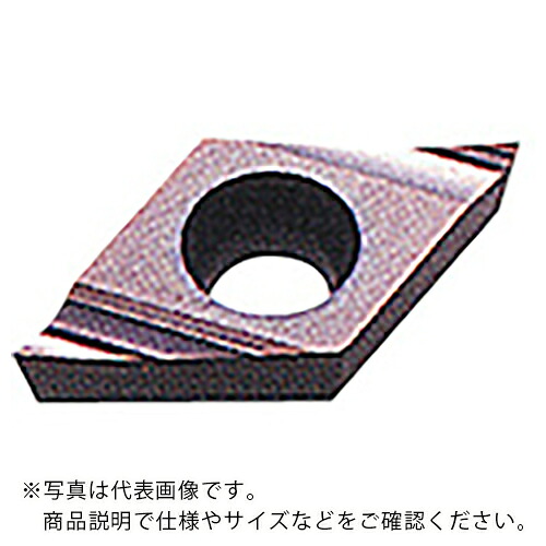 三菱 ( 三菱マテリアル ) 旋削中切削用SRブレーカ付右勝手インサート サーメット NX2525 ( DCET0702V3R-SR NX2525 ) 【10セット】 三菱マテリアル(株)
