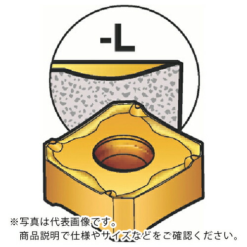 SANDVIK ( サンドビック ) コロミル345用チップ 4240 ( 345R-1305E-PL 4240 ) 【10セット】