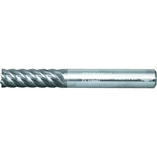 MAPAL ( マパール ) 超硬スクエアエンドミル Opti-Mill(SCM190J) ロング刃長 6/8枚刃 刃径10mm 刃長30mm 全長80mm シャンク径10mm ( SCM190J-1000Z06R-F0010HA-HP214 )