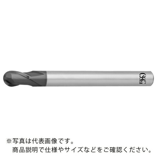 OSG ( オーエスジー ) 超硬エンドミル WXS 2刃ボール R4 3041480 ( WXS-EBD-R4(3041480) ) オーエスジー(株)