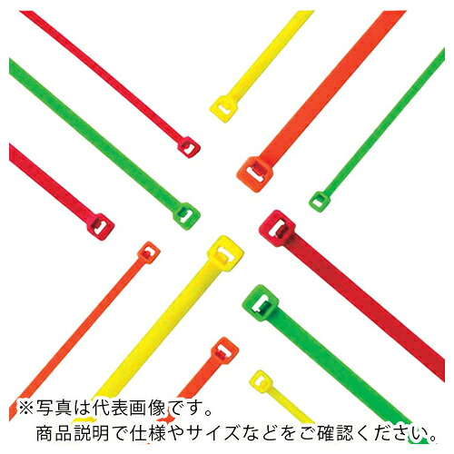 PANDUIT ( パンドウイット ) 【売切廃番】ナイロン一緒になるダンス楽隊 螢光黄 (1000本入) ( PLT2S-M54 )