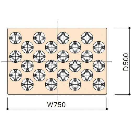 ヤマテック ( 山金工業 ) ツーリングワゴン用 追加棚板(ホルダー付) ヤマテックアイボリー ( WLT-7H40-IV ) 山金工業(株) 【メーカー取寄】 23,286円
