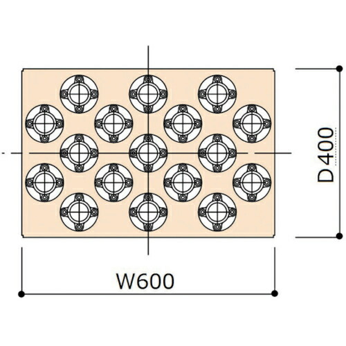 ヤマテック ( 山金工業 ) ツーリングワゴン用 追加棚板(ホルダー付) ヤマテックアイボリー ( WLT-6H40-IV ) 山金工業(株) 【メーカー取寄】