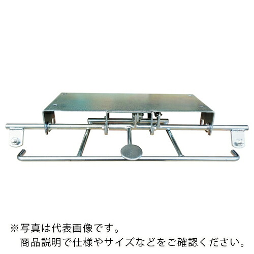 カンベ ( 神戸車輛製作所 ) アングル製片袖四輪運搬車オプションブレーキ ( 3EFB ) 【メーカー取寄】｜配管材料プロ トキワ