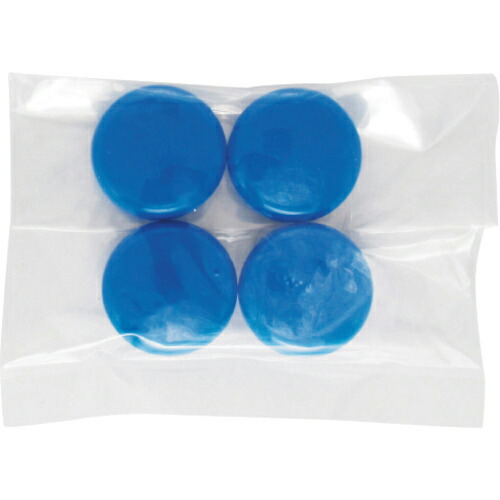 mitsuya ( ミツヤ ) カラーMG20MM 青4個入 M34827 ( CM20-4P-BU ) 【100袋セット】 (株)ミツヤ 【メーカー取寄】