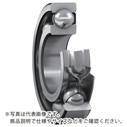 SKF ( 日本エスケイエフ ) 単列深溝玉軸受 軸受片側鋼板シールド C3すきま(すきま大) 内径100mmX外径180mmX幅34mm ( 6220-Z/C3 ) 日本エスケイエフ(株) 【メーカー取寄】 9,751円