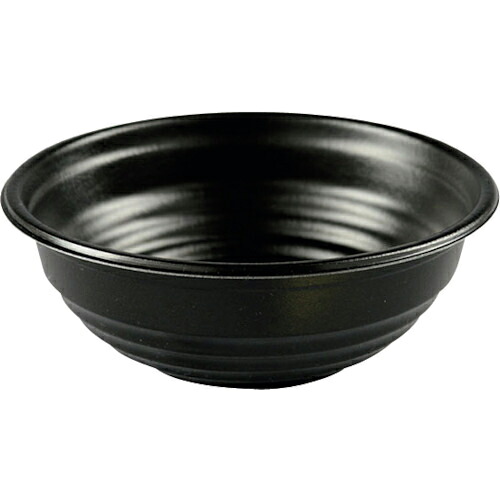 PACKSTYLE ( 折兼 ) YS丼 D-2 黒 ( 653121 ) 【400枚セット】 (株)折兼 【メーカー取寄】