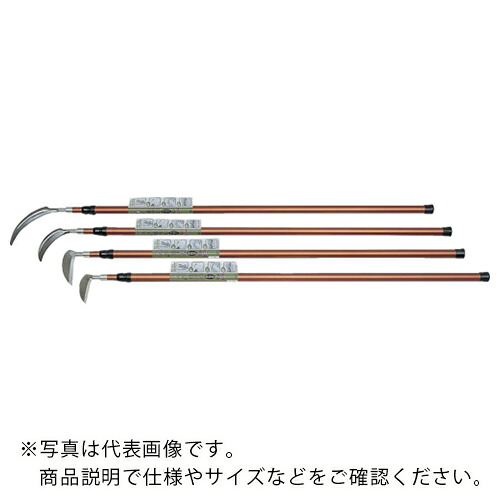 GS ( キンボシ ) 軽銀柄藻刈鎌 ステンレス鋼鋸目 小 ( 1860 ) 【20丁仕かける】 【製造会社取寄】