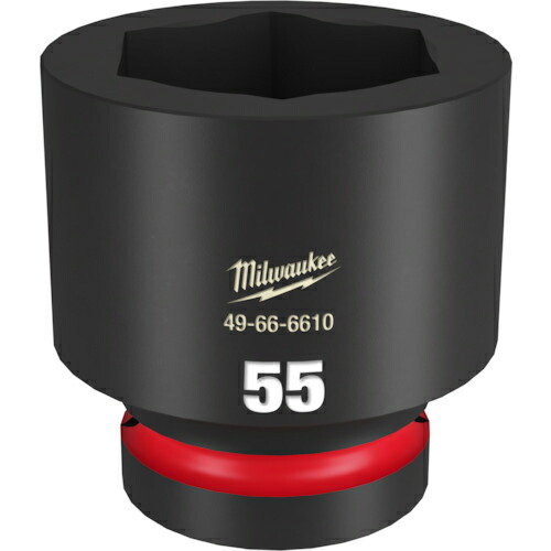 milwaukee ( ミルウォーキーツール ) SHOCKWAVE IMPACT DUTY インパクトソケット 1インチ(25.4mm)角 55mm ( 49-66-6610 )