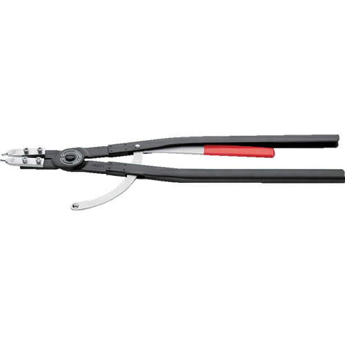 KNIPEX 穴用スナップリングプライヤー 直 252-400粍 ( 4410-J6 )