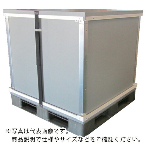 西田製凾 折りたたみプラスチックコンテナ(通い箱)「再坊」:1200&times;1000&times;1100mm ( SBA-1210-H )｜配管材料プロ トキワ 38,960円
