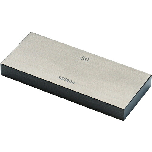 SK ( 新潟精機 ) 鋼ブロックゲージ 1級相当品 80.00mm ( GB1-8000 )