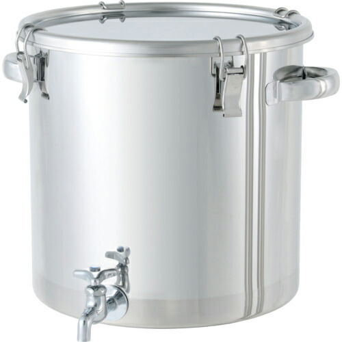 MONOVATE ステンレスタンク ストレート密閉タンク(蛇口付) 36L ( CTH-W-36 )