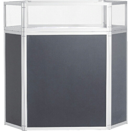WRITEBEST 【在庫限り特価】ディスプレイショーケース グレー 間口920×奥行490×高さ920mm ( SDS1V05 ) 27,735円