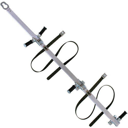 TSUYORON ( 藤井電工 ) CP昇降器 全長1500MM ステップ4個 締付ベルト2本 ( CP-25 ) 藤井電工(株) 【メーカー取寄】
