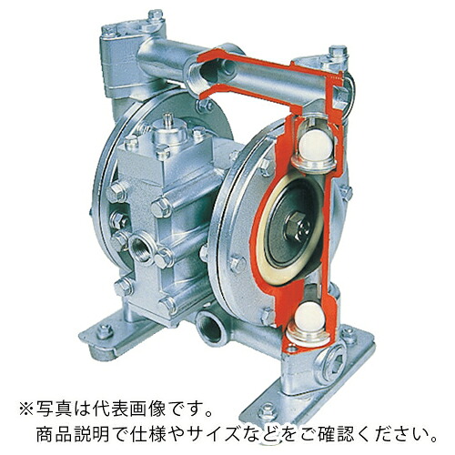 【SALE必要経費】ヤマダ ( ヤマダコーポレーション ) ダイアフラムポンプNDP-25BAH ( 851731/NDP-25BAH ) 【製造業者取寄】