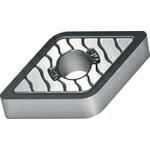 Walter ( ワルター ) 旋削加工用チップ 55°菱形ネガチップ WKK20S ( DNMA150612-RK5 WKK20S ) 【10個セット】 ワルタージャパン(株) 【メーカー取寄】