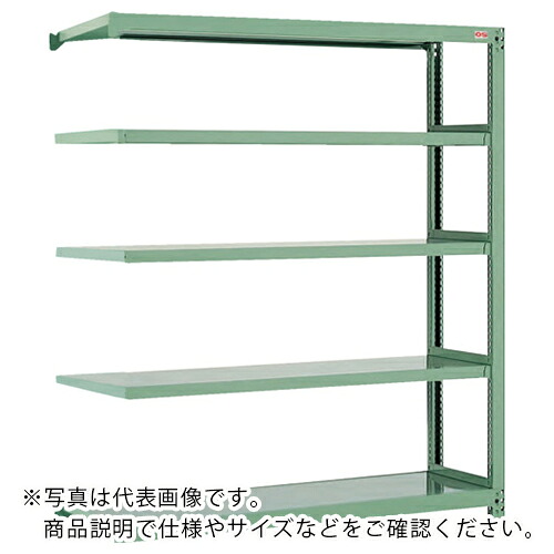 【SALE必要経費】os ( 大阪製罐 ) 中量商いもの棚 繋ぎ合わせる 間口1800×奥ぶかさ600×高さ1800(軍事基地PP製5粍を除く)粍 ( B3-6635R ) 【製造業者取寄】