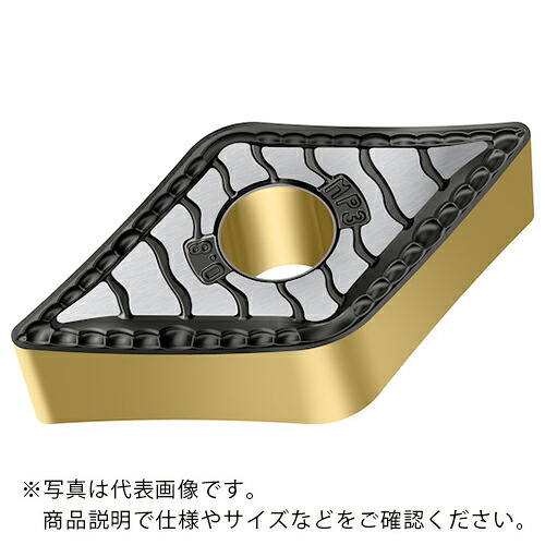 Walter ( ワルター ) 旋削加工用チップ 55°菱形ネガチップ WPP20G ( DNMG150408-MP3 WPP20G ) 【10個セット】 ワルタージャパン(株)