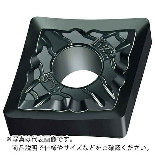 Walter ( ワルター ) 旋削加工用チップ 80°菱形ネガタイプ WSM01 ( CNGG120408-MS3 WSM01 ) 【10個セット】 ワルタージャパン(株)