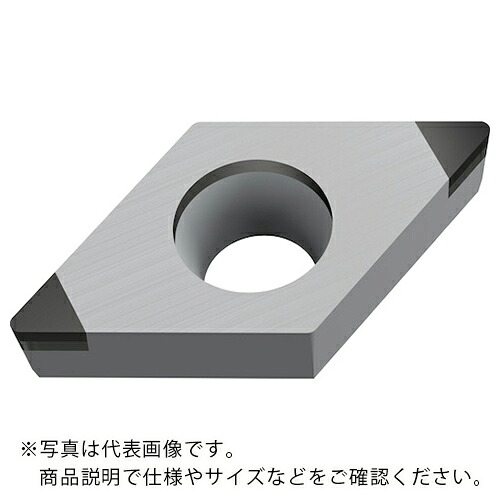 Walter ( ワルター ) 旋削加工用チップ 55°菱形ポジチップ WBS10 ( DCGW070204EM-2 WBS10 ) 【2個セット】 ワルタージャパン(株) 【メーカー取寄】