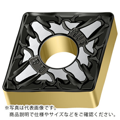 Walter ( ワルター ) 旋削加工用チップ 80°菱形ネガタイプ WMP20S ( CNMG160612-MU5 WMP20S ) 【10個セット】 ワルタージャパン(株) 【メーカー取寄】