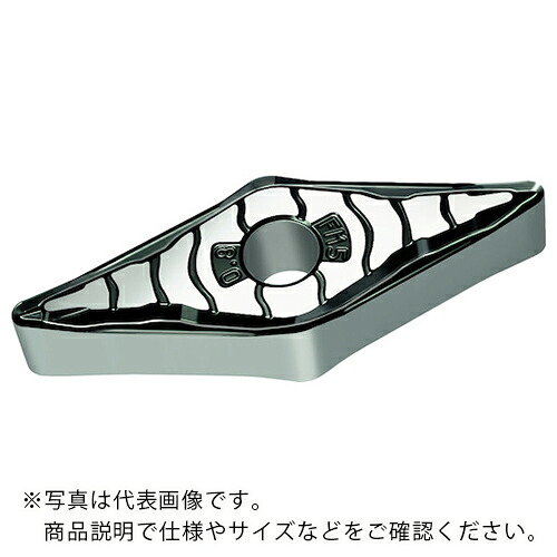 Walter ( ワルター ) 旋削加工用チップ 35°菱形ネガタイプ WSM20S ( VNMG160404-FM5 WSM20S ) 【10個セット】 ワルタージャパン(株)