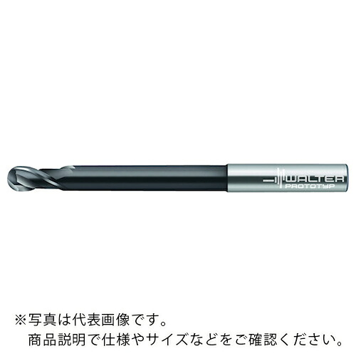 【SALE価格】Prototyp 超硬ボールノーズエンドミル ( MC413-08.0A4XE-WJ30TF )